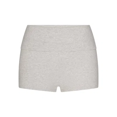 Skims Cotton Jersey In Gray