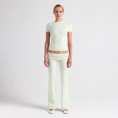 Skims Cotton Jersey In Green