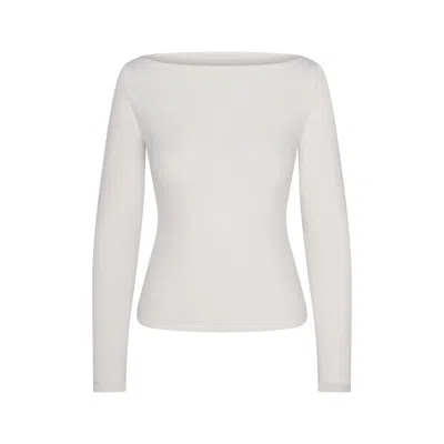 Skims Cotton Jersey In Marble
