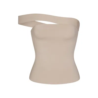 Skims Cotton Jersey In Neutral