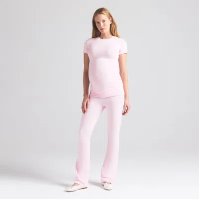 Skims Cotton Jersey In Pink