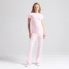 Skims Cotton Jersey In Pink