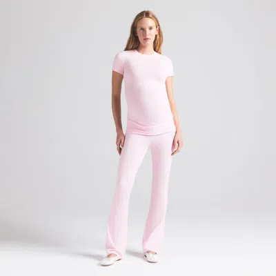 Skims Cotton Jersey In Pink