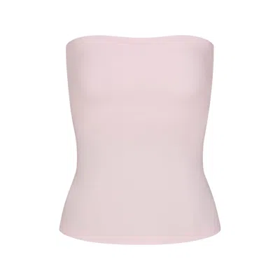 Skims Cotton Jersey In Pink