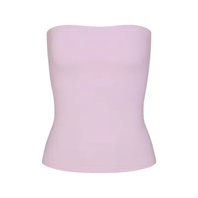 Skims Cotton Jersey In Purple