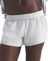 Skims Cotton Jersey Shorts In Gray