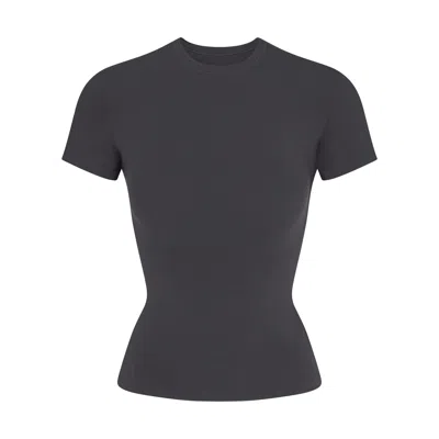 Skims Cotton Jersey In Soot