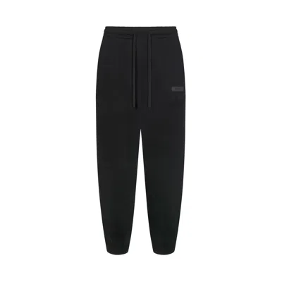 Skims Cotton Knit In Onyx