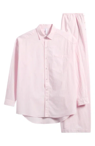 Skims Cotton Poplin Pajamas