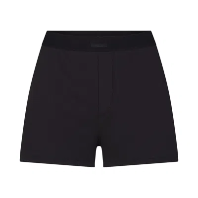 Skims Cotton Rib In Black