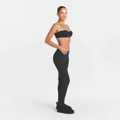 Skims Cotton Rib In Black