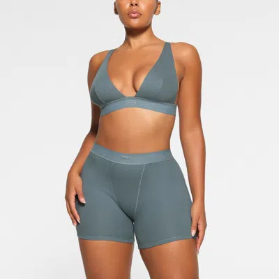 Skims Cotton Rib In Blue
