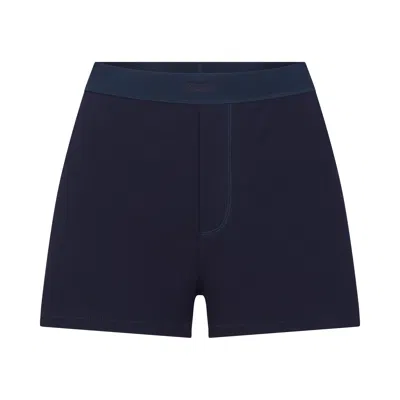 Skims Cotton Rib In Blue