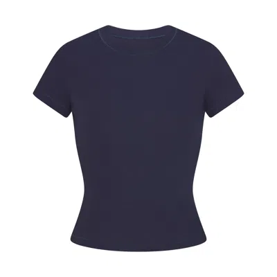 Skims Cotton Rib In Blue