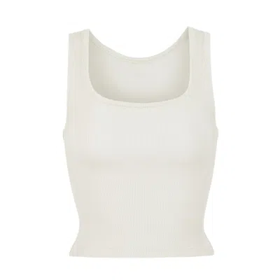 Skims Cotton Rib In Bone