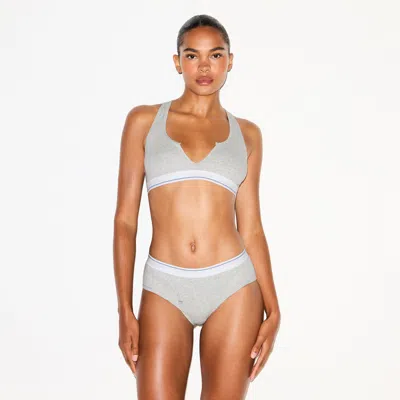 Skims Cotton Rib In Gray