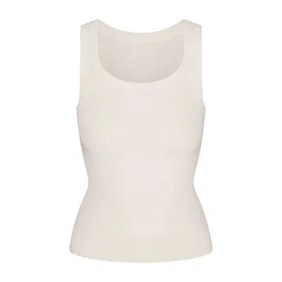 Skims Cotton Rib In Gray