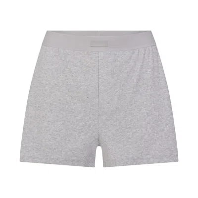 Skims Cotton Rib In Gray