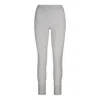 Skims Cotton Rib In Light Heather Grey