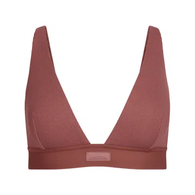 Skims Cotton Rib In Redwood