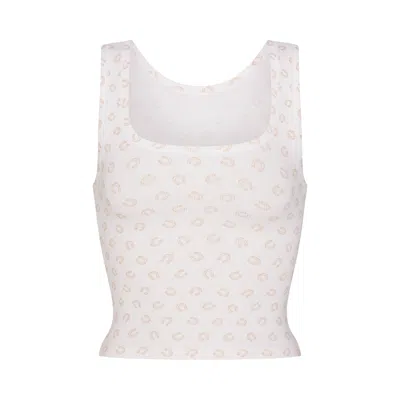 Skims Cotton Rib In White