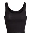 Skims ‘cotton' Rib Tank In Black