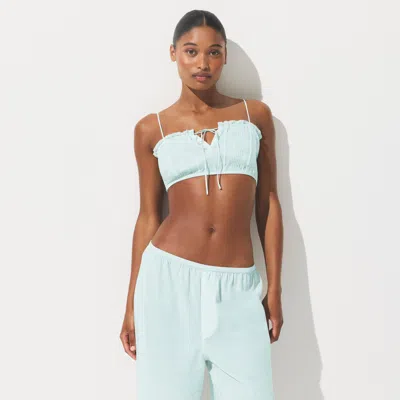 Skims Cotton Voile In Blue