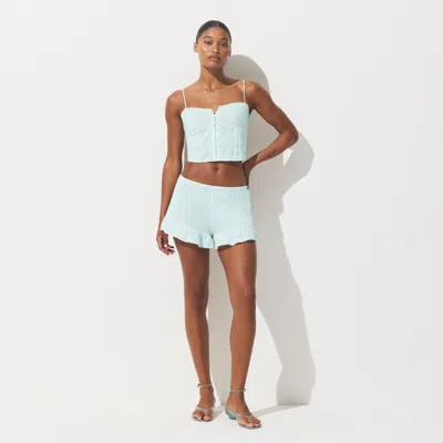 Skims Cotton Voile In Blue