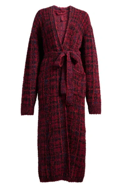 Skims Cozy Knit Unisex Robe In Multi
