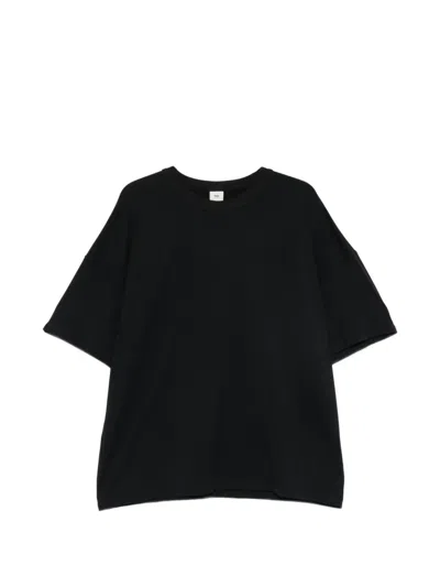 Skims Crew-neck T-shirt In Black