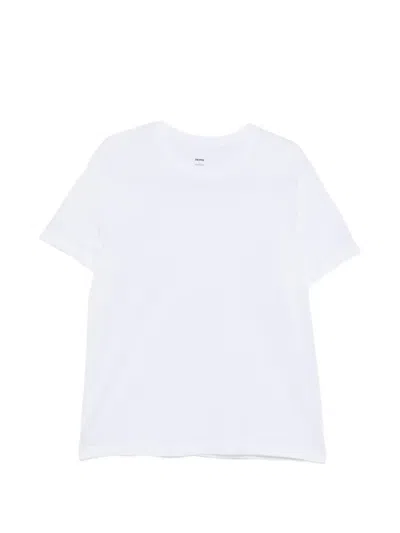 Skims Crew-neck T-shirt In Weiss