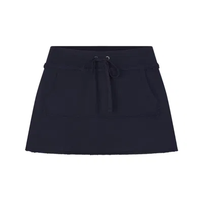 Skims Drapey French Terry In Blue