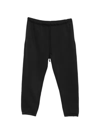 Skims Drawstring Track Pants In Black