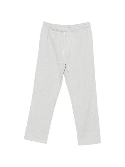 Skims Drawstring-fastening Track Pants In White