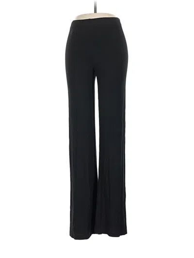 Pre-owned Skims Dress Pants In Black