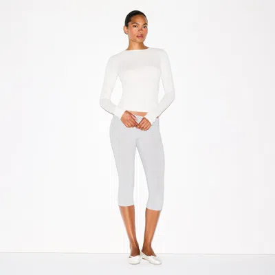 Skims Drop Needle Pointelle In White