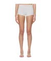 Skims Five-pack Multicolor Cotton Jersey Boy Shorts In Nude