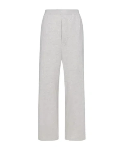 Skims Elastic Waist Trousers In White
