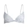 Skims Embroidered Lingerie In White
