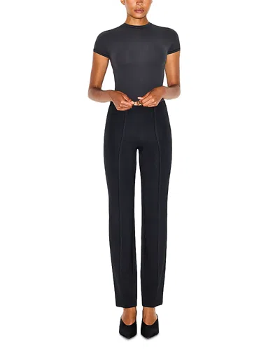Skims Essential High Waist Pants In Black