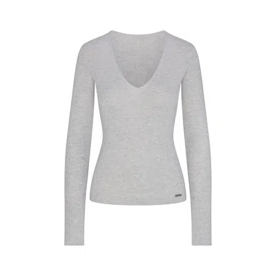 Skims Essential Sweaters In Gray