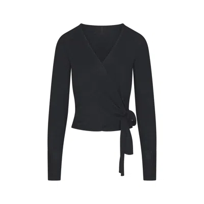 Skims Essential Sweaters In Black