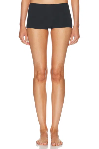 Skims Everybody Cotton Boyshort In Blue