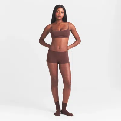 Skims Everyday Cotton In Brown