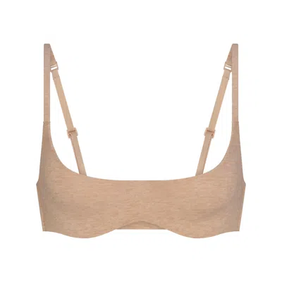 Skims Everyday Cotton In Clay Heather