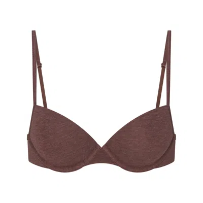 Skims Everyday Cotton In Cocoa Heather