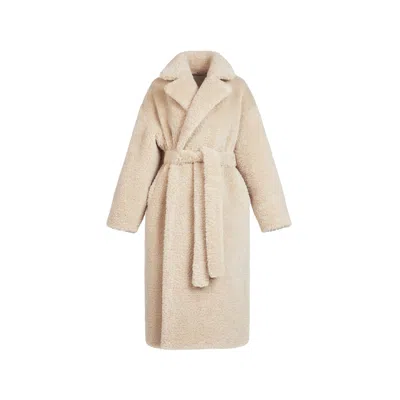 Skims Faux Fur In Champagne