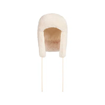 Skims Faux Fur In Egret