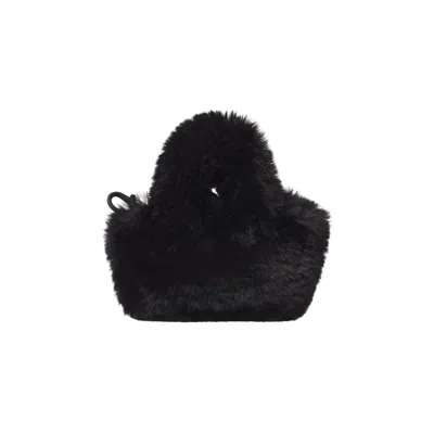 Skims Faux Fur In Black