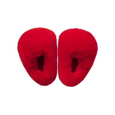 Skims Faux Fur In Ruby